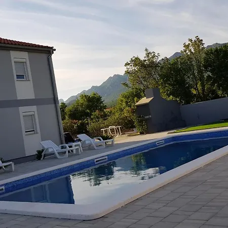 Apartments Zanic With Private Swimming Pool And Sea View Starigrad Paklenica Exterior photo