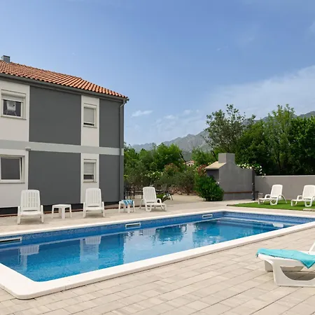 Apartments Zanic With Private Swimming Pool And Sea View Starigrad Paklenica Exterior photo