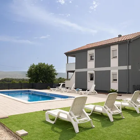 Apartments Zanic With Private Swimming Pool And Sea View Starigrad Paklenica Exterior photo
